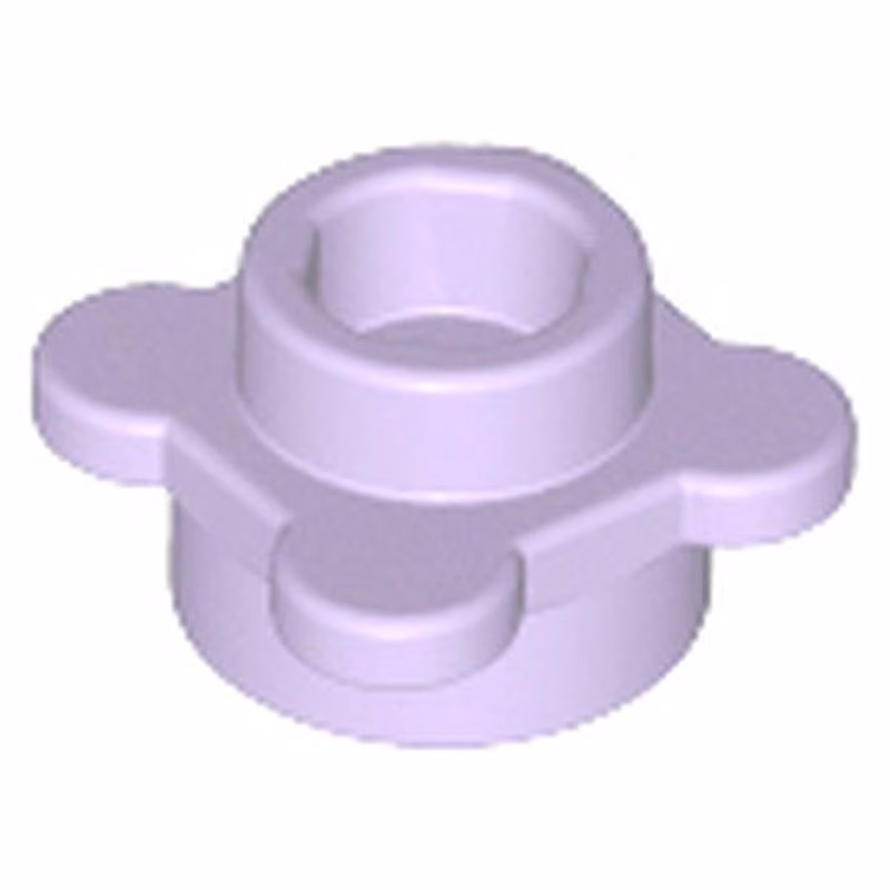 Plate, Round 1 x 1 with Flower Edge (4 Knobs / Petals)