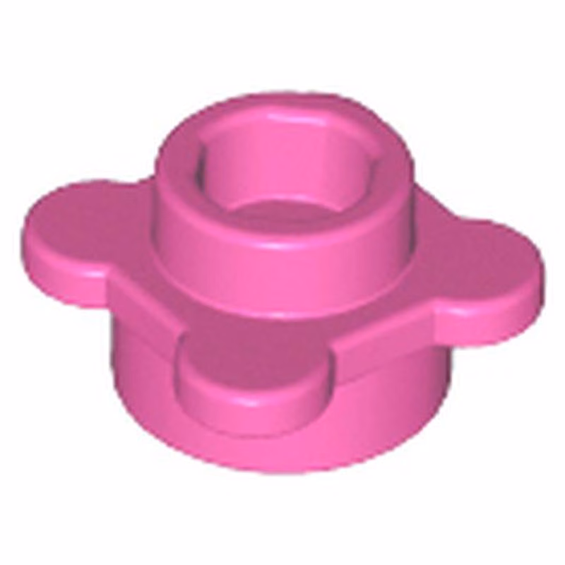 Plate, Round 1 x 1 with Flower Edge (4 Knobs / Petals)