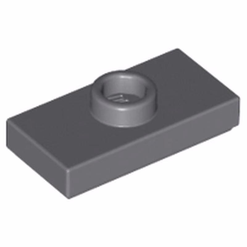 Plate, Modified 1 x 2 with 1 Stud with Groove and Bottom Stud Holder (Jumper)