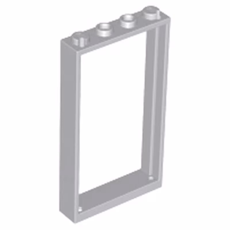 Door, Frame 1 x 4 x 6 with 2 Holes on Top and Bottom Door, Frame 1 x 4 x 6 with 2 Holes on Top and Bottom