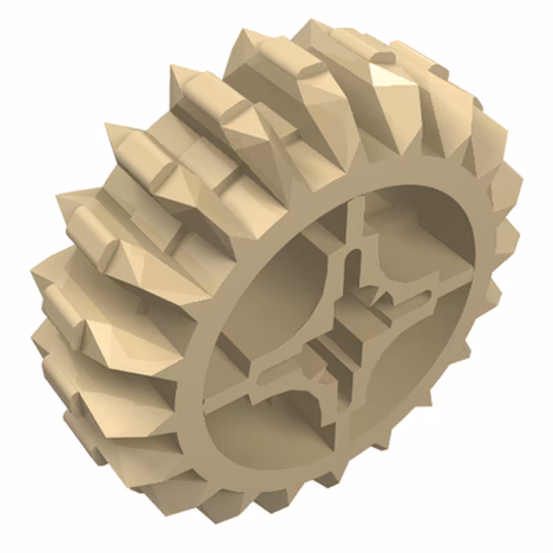 Technic, Gear 20 Tooth Double Bevel Technic, Gear 20 Tooth Double Bevel