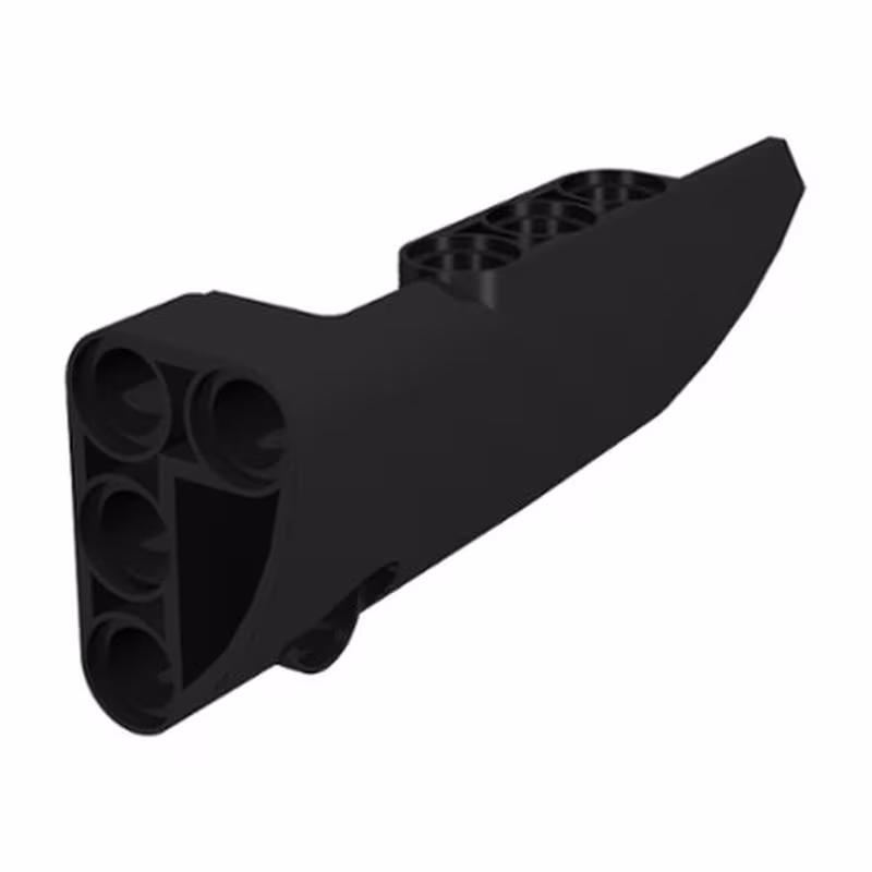Technic, Panel Fairing # 4 Small Smooth Long, Side B