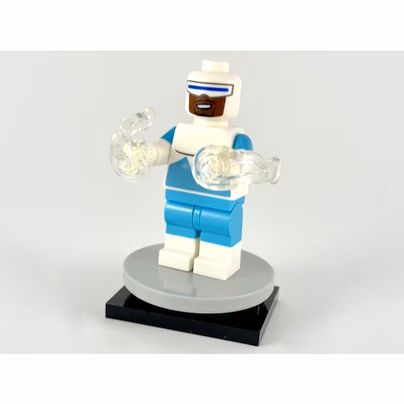 Frozone, Disney, Series 2 (Complete Set with Stand and Accessories)