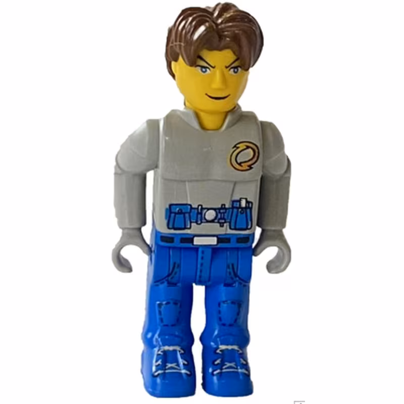 Jack Stone - Gray Jacket, Blue legs