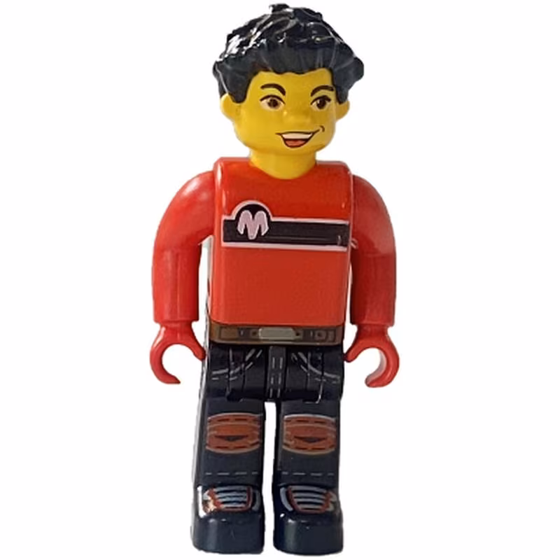 Max, Red Torso, Black Legs