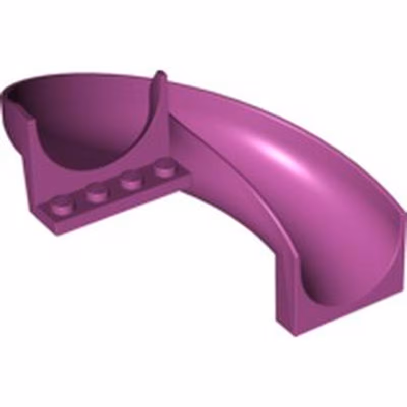 Slide Playground 7 x 12 x 8 1/3 Curved 180 degrees