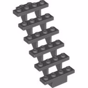 Деталь Lego 30134 Stairs 7 x 4 x 6 Straight Open