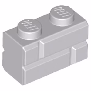 Деталь Lego 98283 Brick, Modified 1 x 2 with Masonry Profile