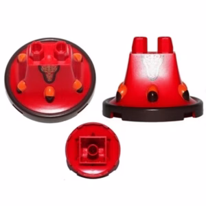Деталь Lego 75103pb01 Lower Body, Skirt with SW Queen Amidala Pattern
