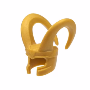 Деталь Lego 10909 Minifigure, Headgear Helmet with Large Curved Flexible Horns (Loki)