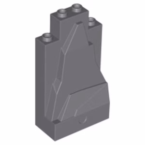 Деталь Lego 47847 Rock Panel 2 x 4 x 6