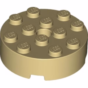 Деталь Lego 87081 Brick, Round 4 x 4 with Hole