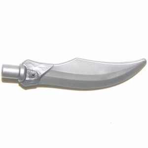 Деталь Lego 37341a Minifigure, Weapon Sword Curved Blade with Bar