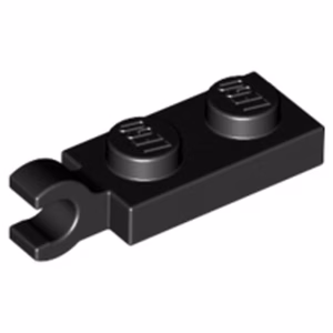 Деталь Lego 63868 Plate, Modified 1 x 2 with Clip on End (Horizontal Grip)