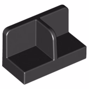 Деталь Lego 93095 Panel 1 x 2 x 1 with Rounded Corners and Center Divider
