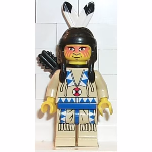 Минифигурка Lego ww016 Indian 1 - Black Quiver