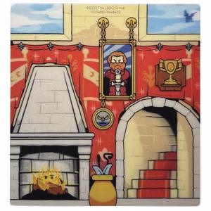 Деталь Lego 104681 Plastic 3D Backdrop with Gryffindor Common Room Pattern