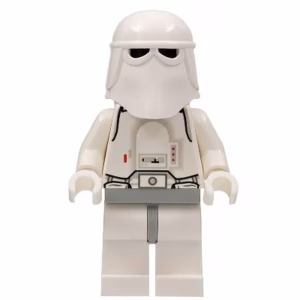 Минифигурка Lego sw0101 Snowtrooper, Light Gray Hips, White Hands
