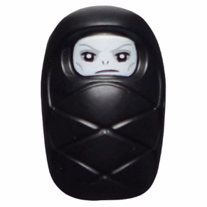 Минифигурка Lego hp194 Baby / Infant - with Stud Holder on Back with White Evil Face Pattern (Baby Lord Voldemort)