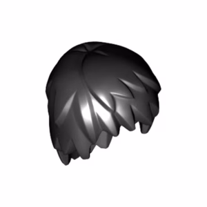 Деталь Lego 99242 Minifigure, Hair Layered