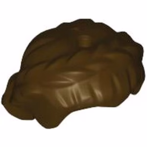 Деталь Lego 64807 Minifigure, Hair Female Short, Braided on Sides, Hole on Top