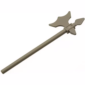Деталь Lego 6123 Minifigure, Weapon Axe, Halberd Elaborate