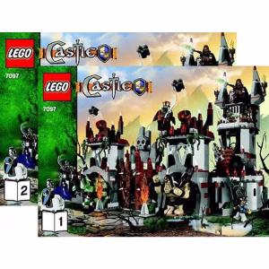 Инструкция Lego 7097-1 Trolls' Mountain Fortress