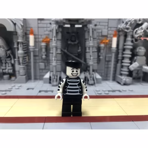 Минифигурка Lego col025 Mime, Series 2 (Minifigure Only without Stand and Accessories)